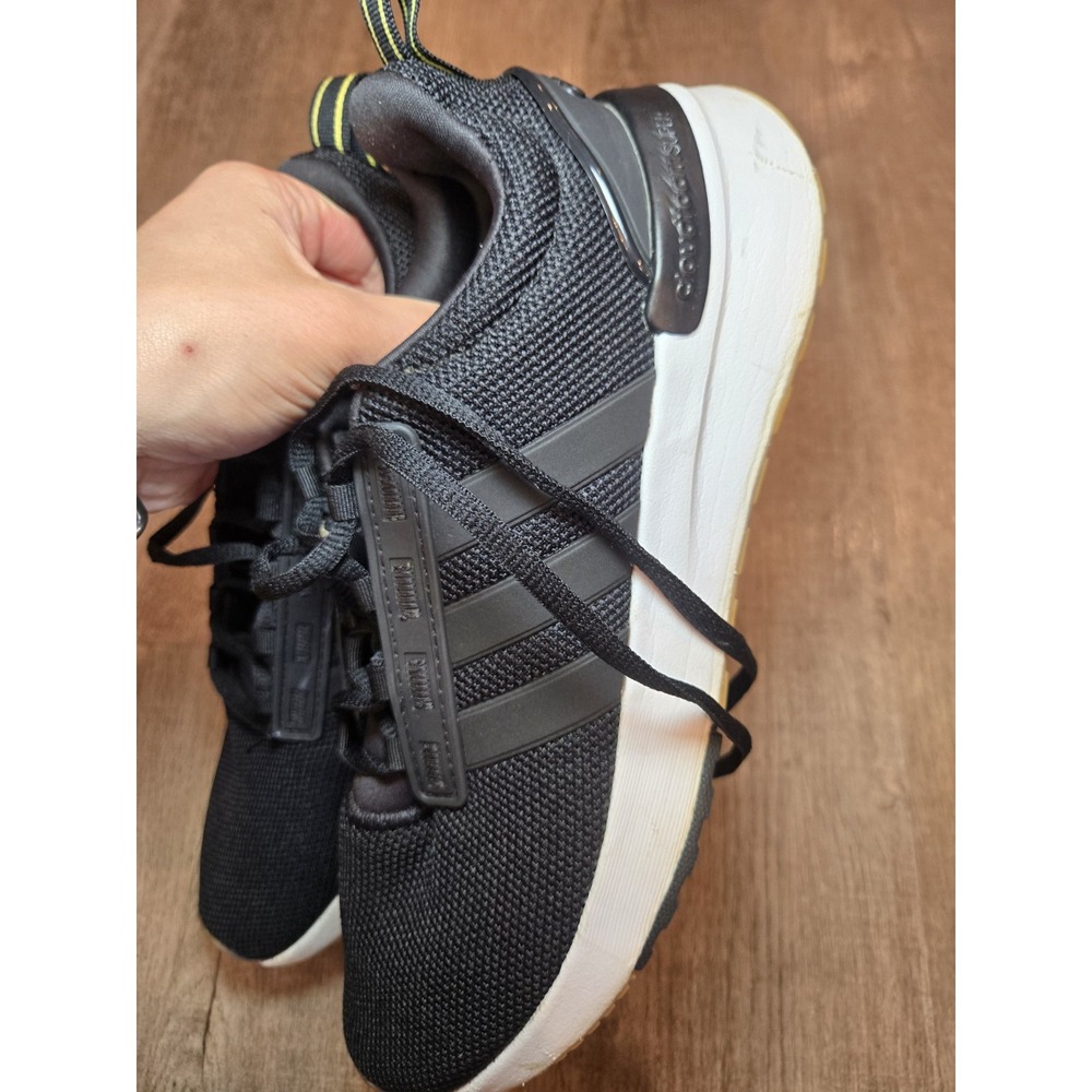 Women's Adidas Cloudfoam Black‎ Shoes Size 9 - Picture 5 of 7